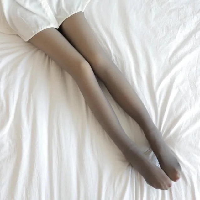 Extra-Warm Thermal Tights Grey
